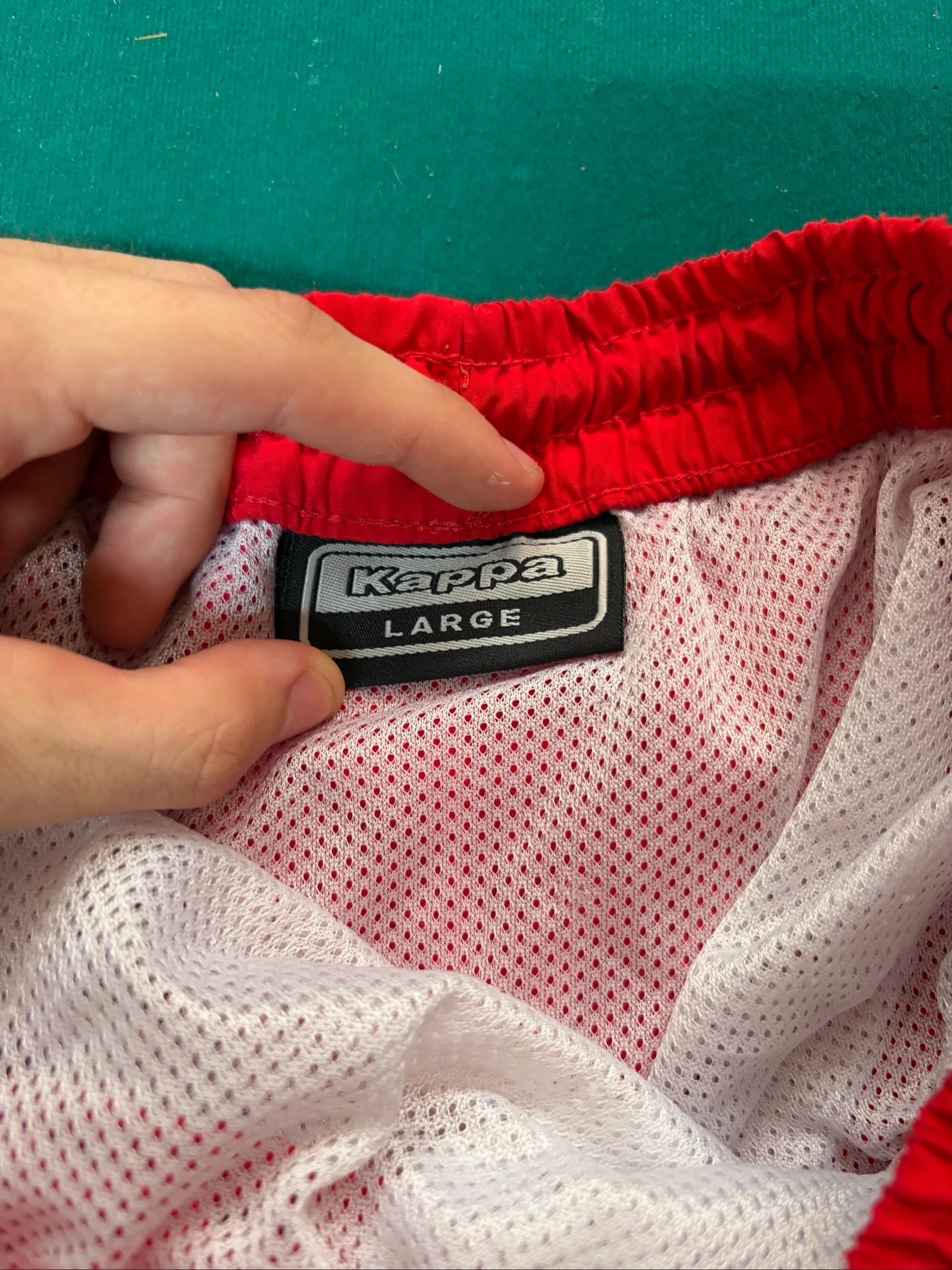 Maillot de bain Kappa rouge Vintage – photo 3